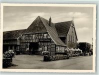 21271 W2116 Hanstedt , Nordheide 1960 Foto AK Gasthaus "Heidekrug", sehr gute Erhaltung AK