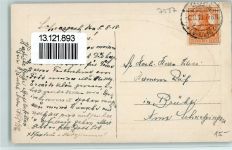 W7587 Schwarzach b Bühl, Baden Kloster-Kirche Holzrahmen 1913 Prägedruck