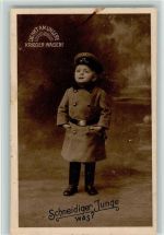 Serie II Nr.7 AK Spenden AK für Kriegswaisen Kinder in Uniform