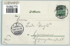 W4970 Bad Oeynhausen Bückeburger Trachten AK Trachten Deutschland 1901 Lithographie