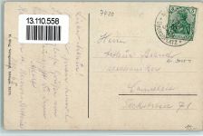 W7420 Münsingen , Württ Truppenübungsplatz aus der Vogelschau Turm Lindquist Turm Falkenhausen Windmühle Baracken-Lager Gesamtansicht Kaserne 1912