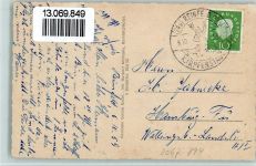 23858 W2067 Reinfeld (Holstein) 1959 - Gasthaus Pension Holstenhof mit Innenansichten, gute Erhaltung AK