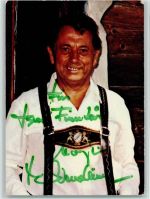 Thomas Wendlinger Volksmusik Original Autogramm Schlagersänger