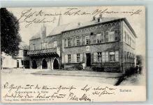 55566 W6553 Sobernheim 1905 - Rathaus Bahnpost Metz - Bingerbrück Zug 306