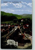 74639 W7111 Schönau , Württ - vom Kirchturm aus