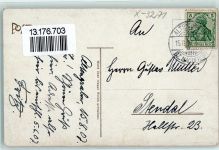 39291 O3271 Altengrabow Lithographie Truppenübungsplatz Eichenlaub