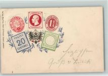 versch. Briefmarken Briefmarkenabbildung 1899