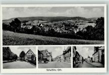 96110 W8604 Scheßlitz - Dorfstraße Brunnen