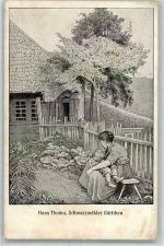Mutter und Kind AK Thoma, H. 1911