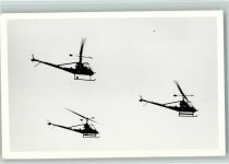 in Formation ca 1955 Foto Hubschrauber FOTO KEINE AK