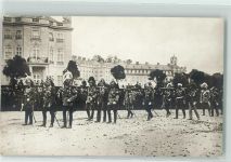 Beisetzung des Großherzogs Friedrich , Kaiser Wilhelm II Adel Baden 1907 Foto AK