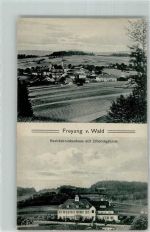 94078 W8393 Freyung , Niederbay - Bezirkskrankenhaus mit Erholungsheim