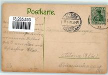 07958 O6573 Reichenfels 1906 Gebrauchsspuren Etablissement Zum Ritterhof Lithographie