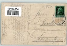94032 W8390 Passau 1912 - Gruppenaufnahme Ausflug Fahrräder Ort handschriftlich