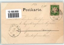 94539 W8351 Ulrichsberg , Kollbach, Niederbay 1898 - Saulochschlucht Ulrichsberg Hochobendorf