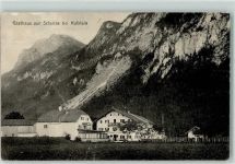 6330 Kufstein 1919 Gebrauchsspuren Gasthaus zur Schanze