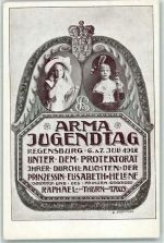 W8400 Regensburg ARMA Jugendtag unter dem Protektorat Prizessin Elisabeth Helene und des Prinzen Raphael Thurn und Taxis Adel 1912