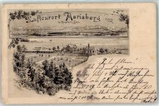 87435 W8960 Mariaberg , Allgäu 1897 Künstlerkarte sign