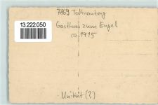 79674 W7868 Todtnauberg FOTO KEINE AK Gasthaus zum Engel