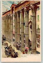 Milano Künstlerkarte Nr. 2763 Le Colonne di S. Lorenzo Zieher Ottmar