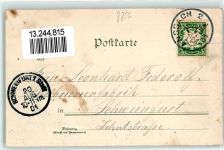 91522 W8800 Ansbach , Mittelfr 1901 Lithographie Verlag Ottmar Zieher-München