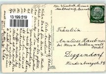 95615 W8590 Marktredwitz - WK II Adolf Hitler-Straße Tabakwarengeschäft