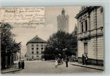 O6840 Pößneck Partie am weissen Turm Turm
