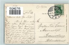 39638 O3570 Gardelegen 1907 - Bahnhofstraße Passepartout