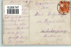 72336 W7460 Balingen 1916 - Bahnhofstraße AK