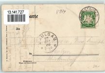 87534 W8974 Oberstaufen 1906 Gebrauchsspuren Bad Rain