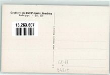 93309 W8420 Staubing - Gasthaus Conditorei u. Cafe Pielmaier Ludwigsplatz