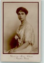 Prinzessin Maria Antonia v. Bourbon Parma Adel Österreich 1917 Gebrauchsspuren