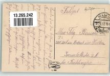 59063 W4700 Hamm , Westf 1917 - Bahnhofstraße Oberlandesgericht Rathaus Schloß Heessen