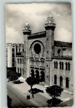 Oran La Synagogue AK Synagoge Gebrauchsspuren