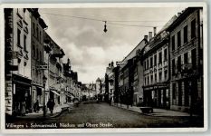 35410 W6303 Villingen , Kr Gießen 1937 Foto AK Niedere und Obere Straße AK