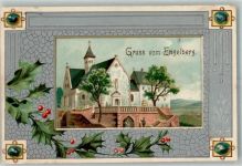 63920 W8766 Großheubach Prägedruck Kloster Engelberg Passepartout