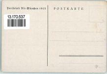 W8000 München Pressefest sign. Stockmann - Bier Ereignis AK Zeitung 1925 Gebrauchsspuren