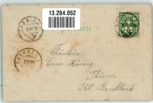 W1000 Berlin Mitte Schloss Weisse Dame sign E. Sturtevant Luna Nr 40 HGL 1902 Lithographie