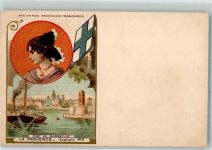 13000 Marseille Lithographie Anciennes Provinces Francaises Port Hafen La Provence Capitale AIX Jugendstil KEINE AK