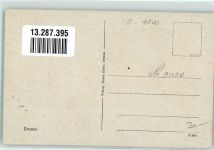 06842 O4500 Dessau , Anh Gebrauchsspuren Rathaus Herzogl. Palais Muld-Brücke Herzog Friedrich-Denkmal