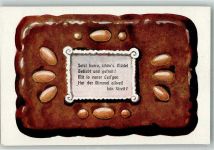 W8500 Nürnberg Haeberlein Spruch Lebkuchen