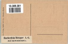 W8500 Nürnberg Haeberlein Spruch Lebkuchen