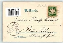 Scott Lith.Artist.Anstalt Serie XVIII Komponist 1899 Künstlerkarte