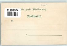 73033 W7320 Göppingen Lithographie Schloss Hohenstaufen Oberhoven-Kirche Latein- und Realschule Heilanstalt Sauerbrunnen