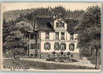 75365 W7260 Hirsau 1910 Künstlerkarte Villa Waldeck sign. Jauz