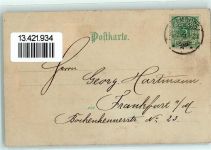 W2000 St. Pauli Gruss aus HGL 1899 Lithographie