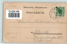 26757 W2972 Borkum 1893 Lithographie Vorläufer