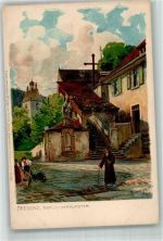 Bregenz Kapuzinerkloster Zieher, Ottmar Nr. 2483 Diemer, Z. 1900 Lithographie