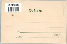 W8180 Tegernsee Nr. 1280 Zieher Ottmar 1899 Lithographie / Künstlerkarte