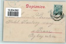 Roudnice / Raudnitz 1900 - Skola, Teilansicht AK Böhmen